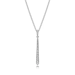 (image for) PANDORA Shooting Star Pendant, Clear CZ - 396354CZ-60