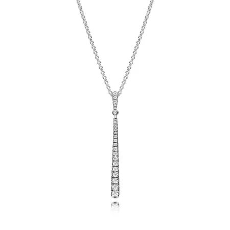 PANDORA Shooting Star Pendant, Clear CZ - 396354CZ-60