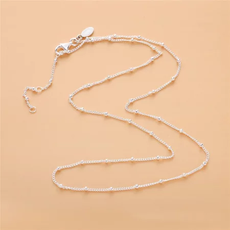 PANDORA Silver Beaded Necklace Chain - 397210