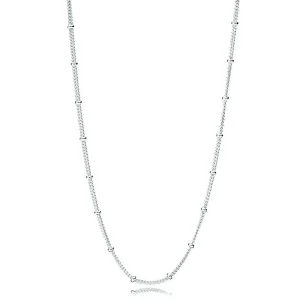 (image for) PANDORA Silver Beaded Necklace Chain - 397210