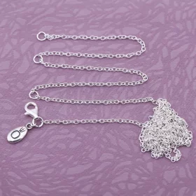 PANDORA Silver Chain Necklace - 590515-45 PANDORA Silver Chain Necklace - 590515-45
