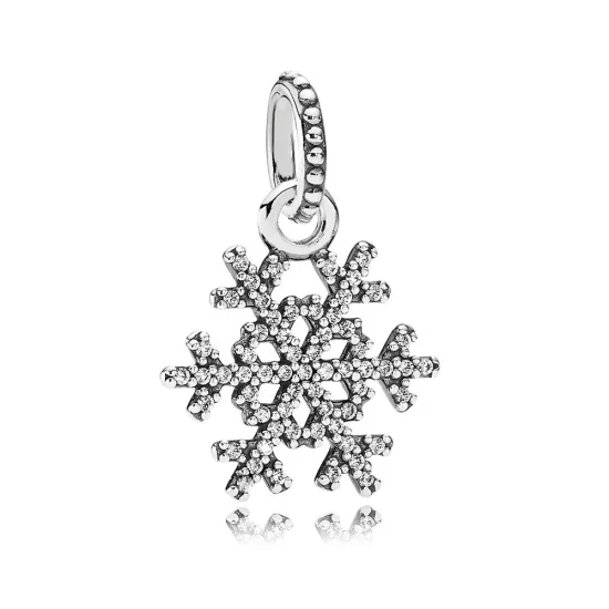 PANDORA Snowflake Necklace Pendant - 390354cz
