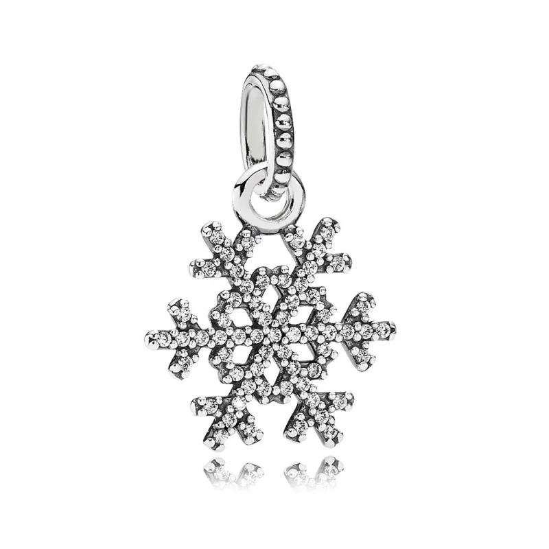 (image for) PANDORA Snowflake Necklace Pendant - 390354cz - Product Image