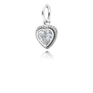 (image for) PANDORA Sparkling Love Pendant - 390366CZ