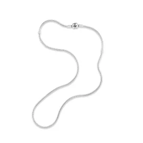 PANDORA Sterling Silver Barrel Clasp Necklace Chain - 590703HV PANDORA Sterling Silver Barrel Clasp Necklace Chain - 590703HV