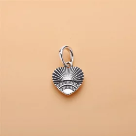 PANDORA Sterling Silver Fan of Love Pendant, Clear CZ - 397286CZ PANDORA Sterling Silver Fan of Love Pendant, Clear CZ - 397286CZ