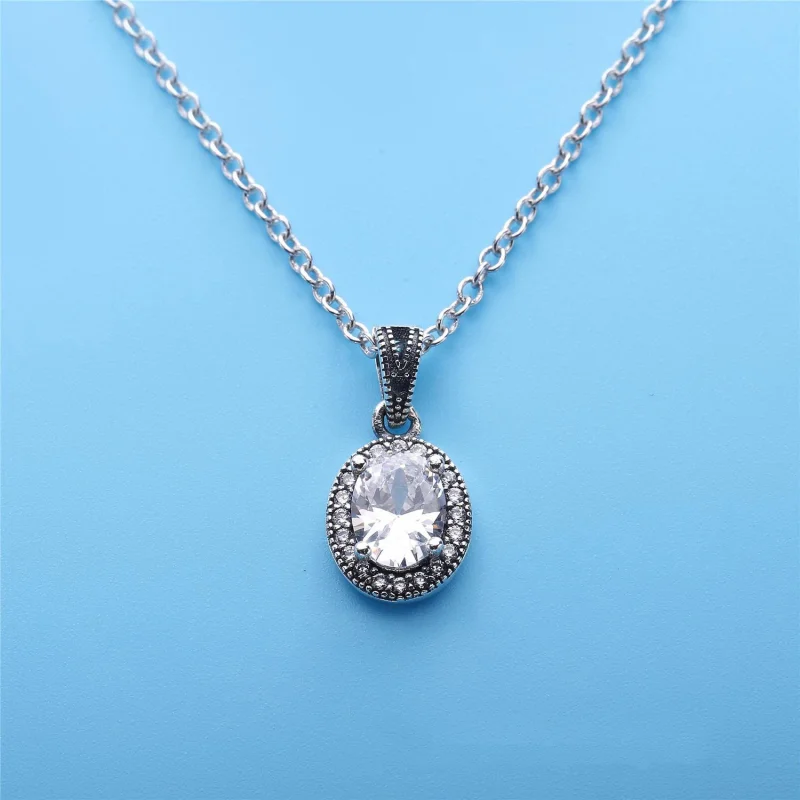 (image for) PANDORA Vintage Elegance Pendant - 396246CZ - View 4