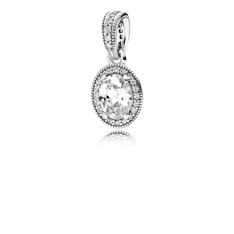 (image for) PANDORA Vintage Elegance Pendant - 396246CZ - Product Image