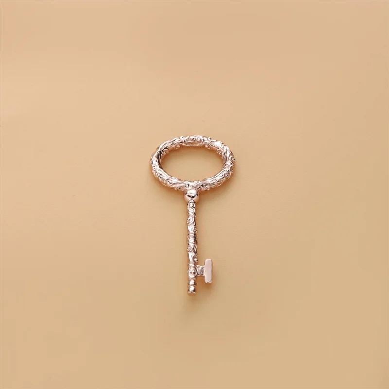 (image for) Regal Key Necklace, PANDORA Rose™ - 387676-90 - View 2