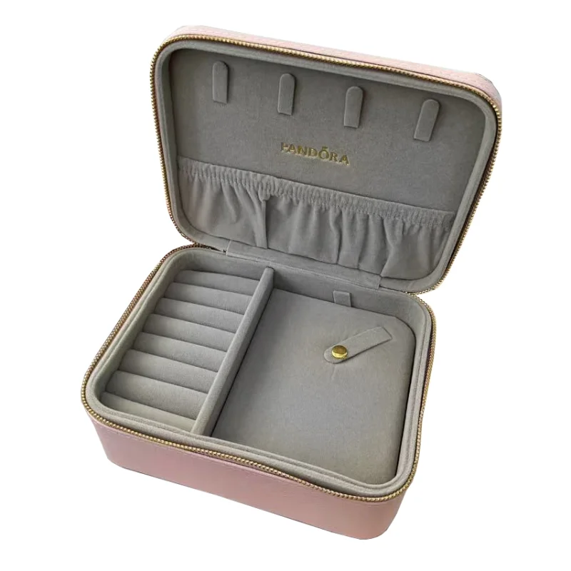 (image for) PADNORA Pink Multifunctional Jewelry Storage Box - PG_002 - View 3
