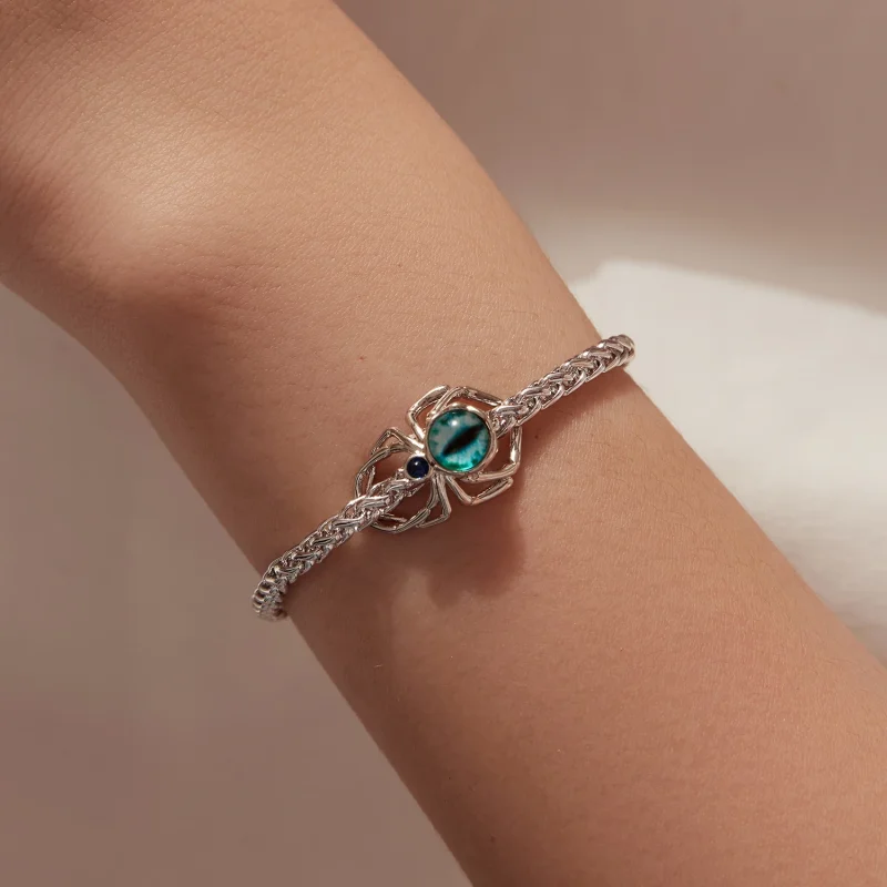 (image for) PANDORA Style Evil Eye Spider Shape Charm Bead - YIC295 - View 8