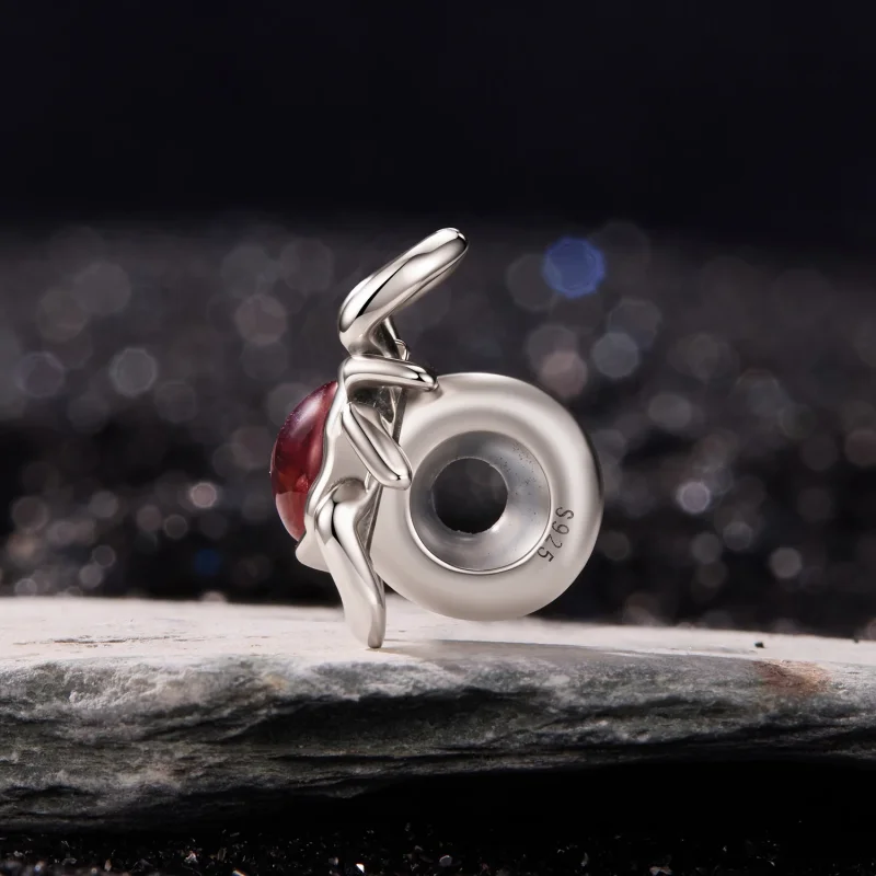 (image for) PANDORA Style Red Evil Eye Spider Charm Bead - SCC3333 - View 2