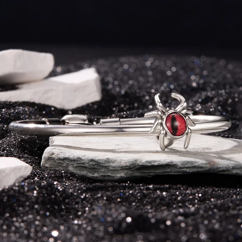 (image for) PANDORA Style Red Evil Eye Spider Charm Bead - SCC3333 - View 4