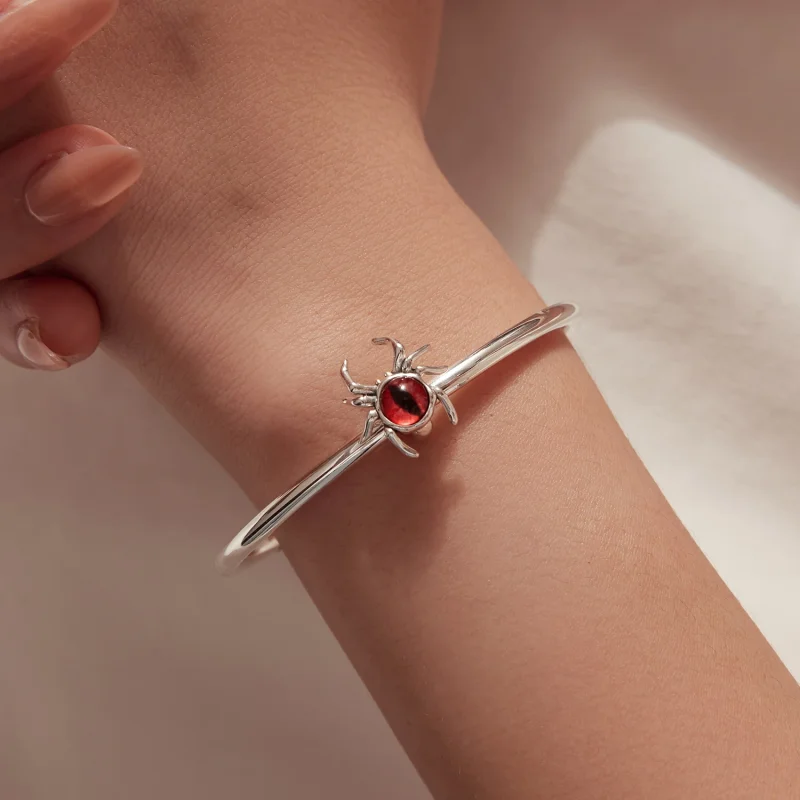 (image for) PANDORA Style Red Evil Eye Spider Charm Bead - SCC3333 - View 8