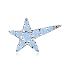 (image for) PANDORA Style Light Blue Opal Starfish Single Stud Earring - SCE2057