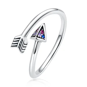 (image for) Pandora Style Arrow of Love Open Ring - SCR820