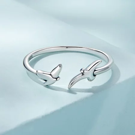 Pandora Style Bird Open Ring - SCR869