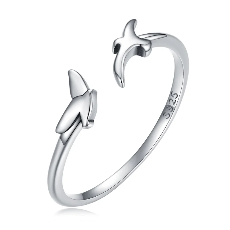 (image for) Pandora Style Bird Open Ring - SCR869 - Product Image