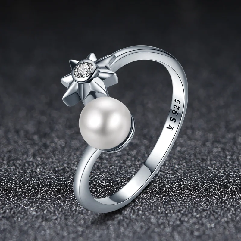 (image for) Pandora Style Blooming Moment Open Ring - VSR099 - View 2