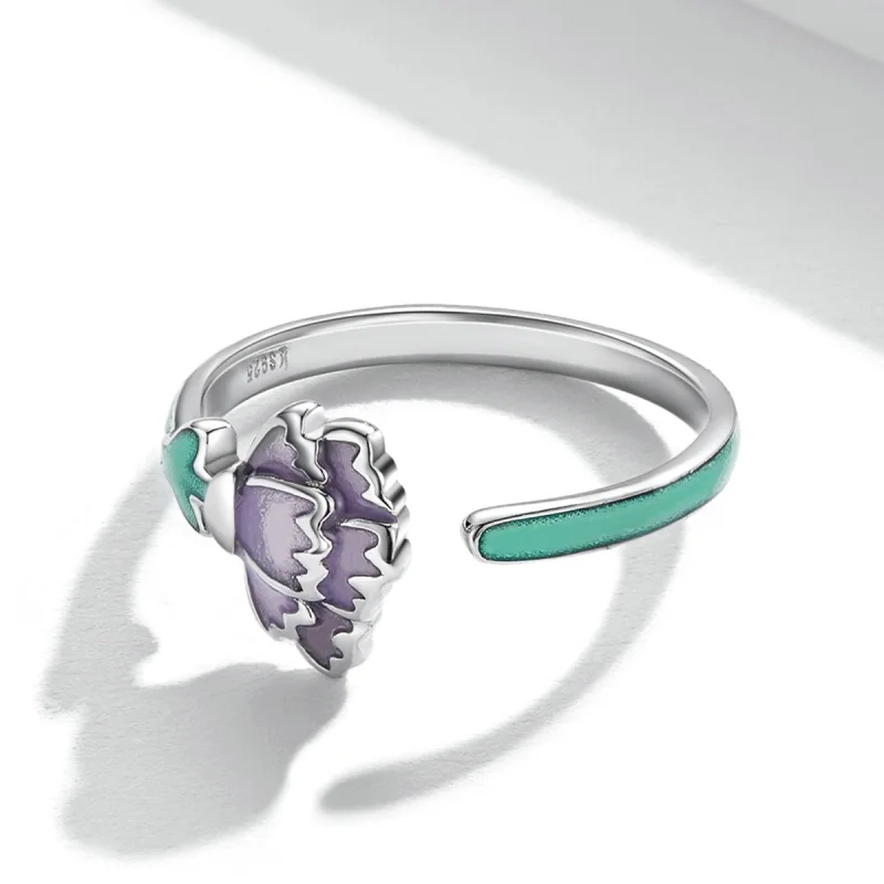 (image for) Pandora Style Carnation Open Ring - SCR773 - View 3