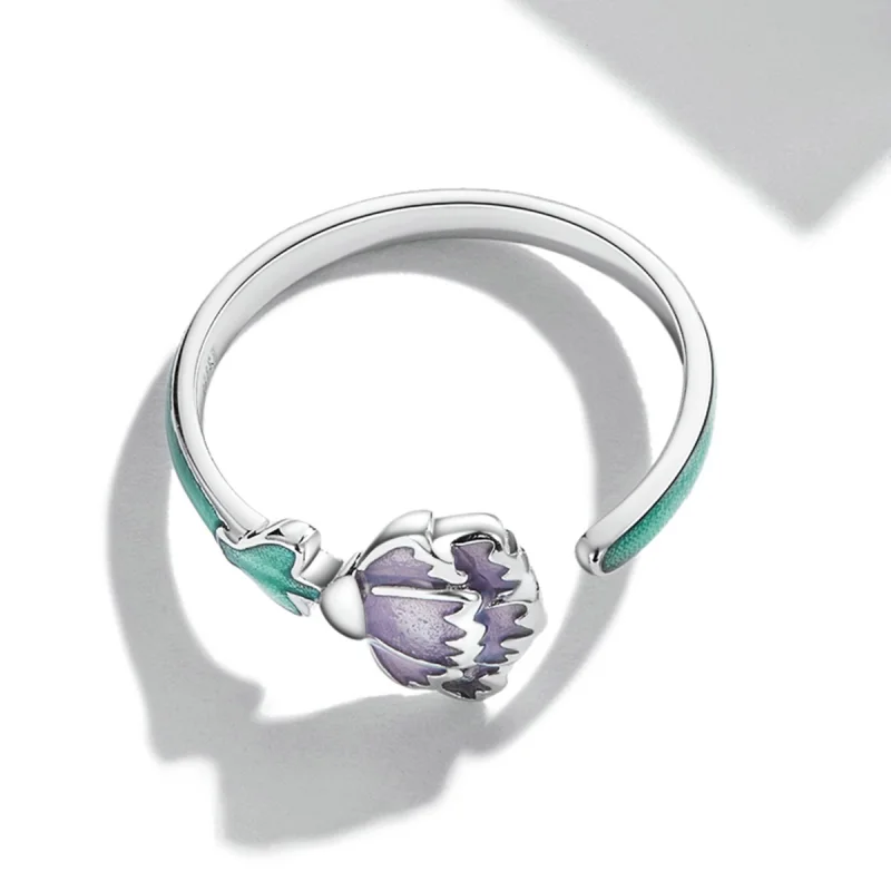 (image for) Pandora Style Carnation Open Ring - SCR773 - View 4