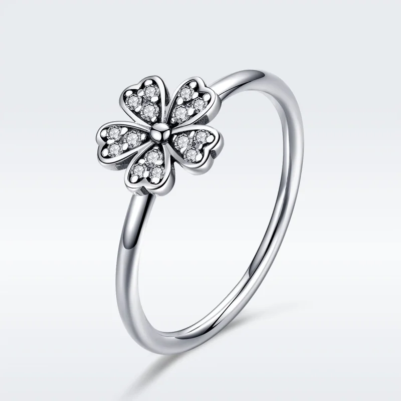 (image for) Pandora Style Daisy Ring Silver - SCR398 - Product Image