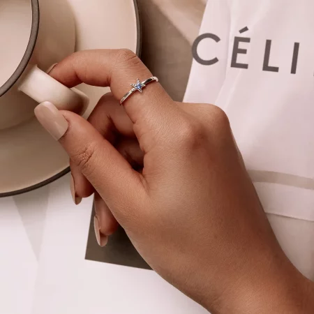 Pandora Style Delicate Starfish Open Ring - SCR818