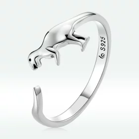 Pandora Style Dinosaur Open Ring - BSR226 Pandora Style Dinosaur Open Ring - BSR226