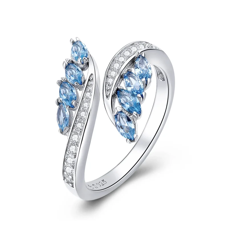 (image for) Pandora Style Elegant Willow Branch Open Ring - BSR005 - Product Image