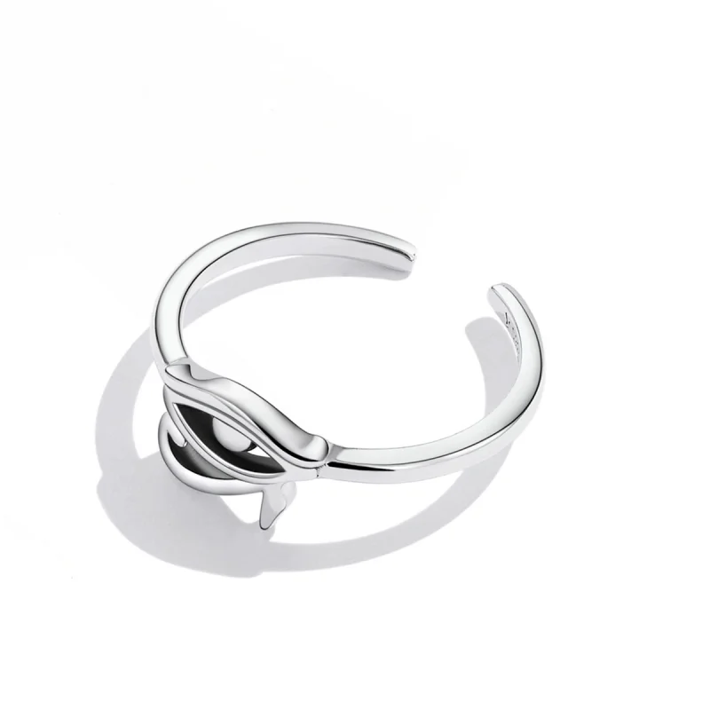 (image for) Pandora Style Eye of Horus Open Ring - SCR801 - View 4