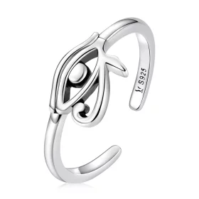 Pandora Style Eye of Horus Open Ring - SCR801 Pandora Style Eye of Horus Open Ring - SCR801