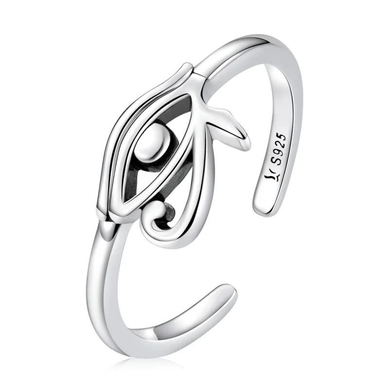 (image for) Pandora Style Eye of Horus Open Ring - SCR801 - Product Image