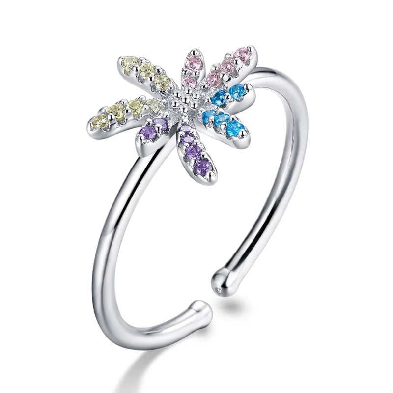 (image for) Pandora Style Fireworks Open Ring - BSR120 - Product Image