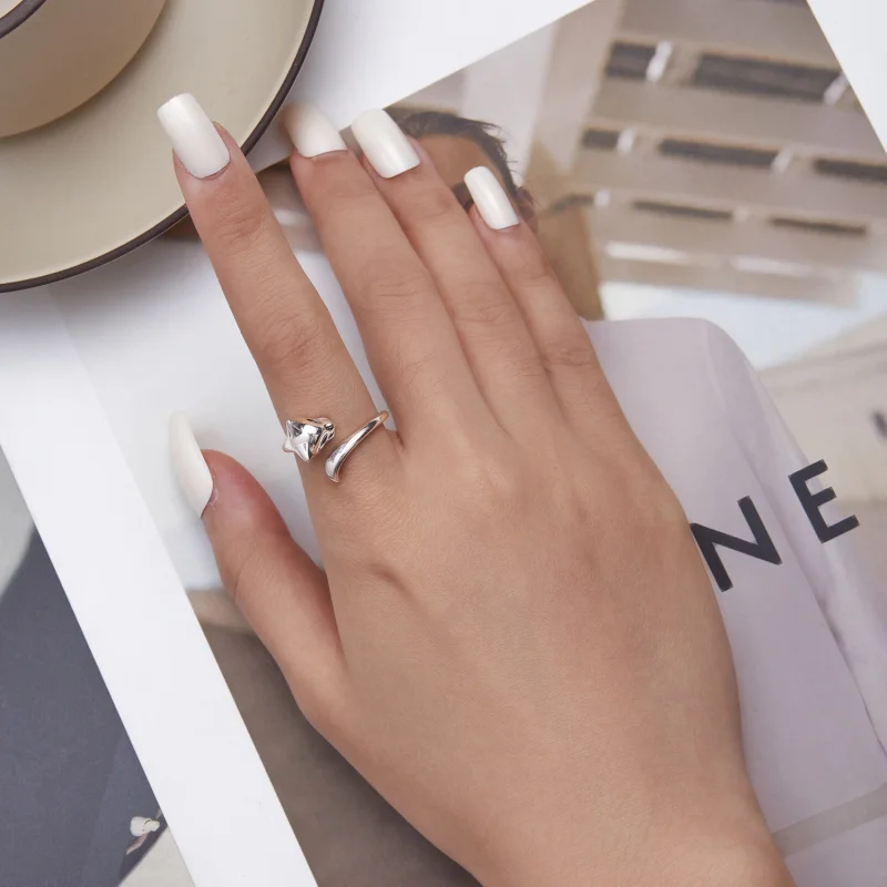 (image for) Pandora Style Fox Open Ring - BSR313 - View 5