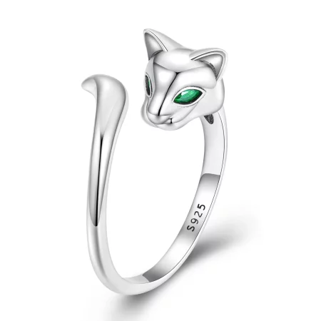 Pandora Style Fox Open Ring - BSR313