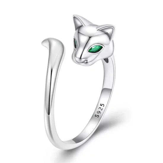 Pandora Style Fox Open Ring - BSR313