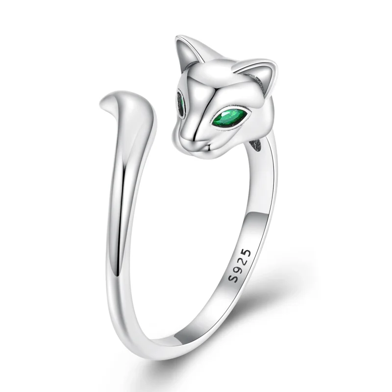 (image for) Pandora Style Fox Open Ring - BSR313 - Product Image