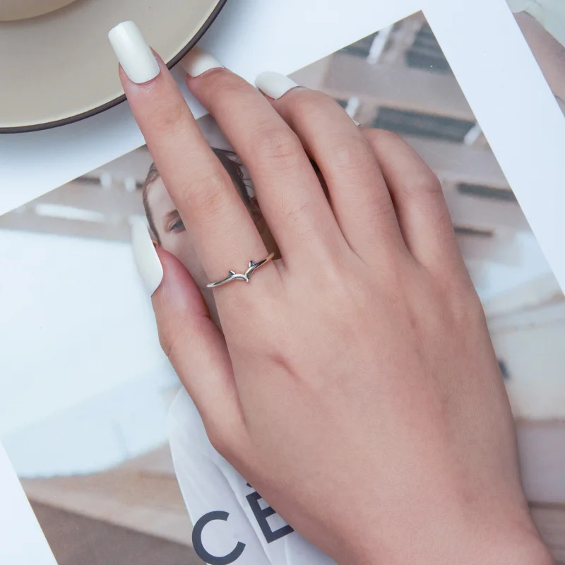 (image for) Pandora Style Fox Open Ring - SCR868 - View 6