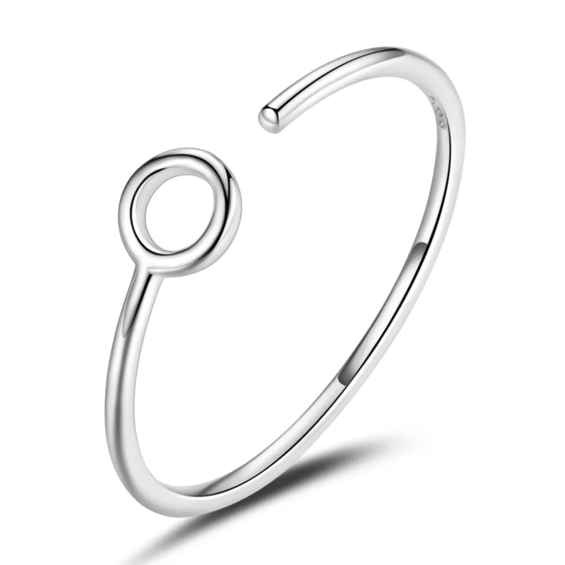 (image for) Pandora Style Little Circle Open Ring - BSR204 - Product Image