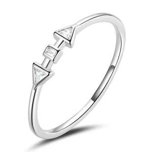 Pandora Style Minimalistic - Arrows Ring - BSR207-A (image for) Pandora Style Minimalistic - Arrows Ring - BSR207-A
