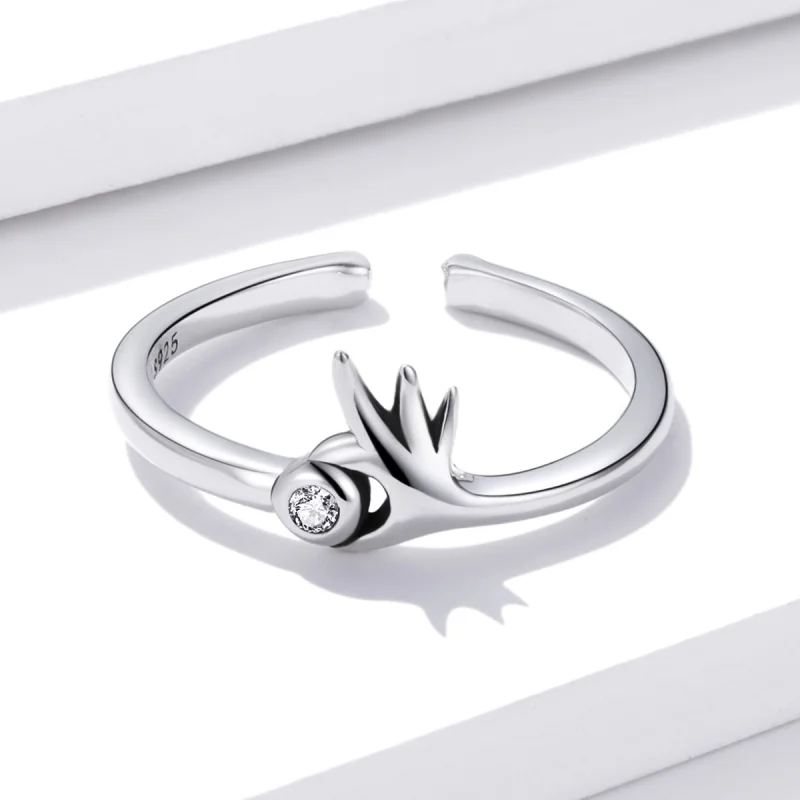 (image for) Pandora Style Ok Open Ring - BSR198 - View 4