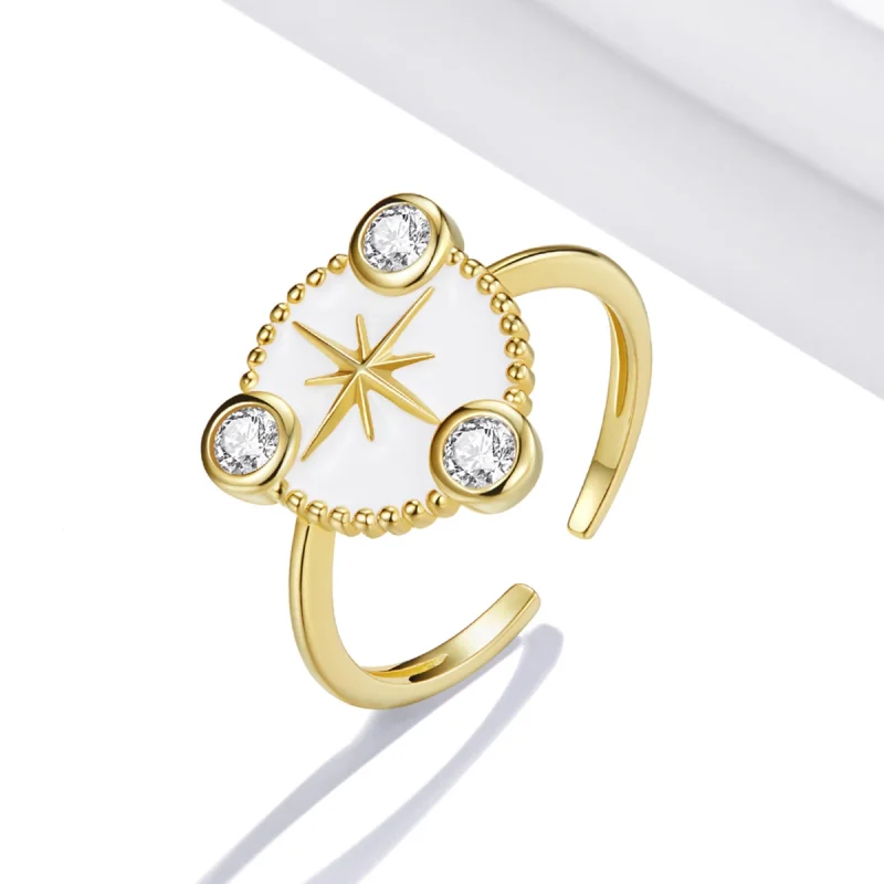 (image for) Pandora Style Personality Star Open Ring - SCR733 - View 2