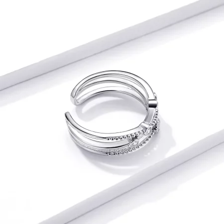 Pandora Style Shine Star Open Ring - BSR162