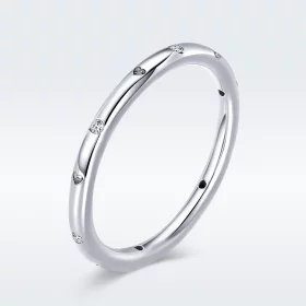 Pandora Style Silver Contracted Elves Ring - SCR374 Pandora Style Silver Contracted Elves Ring - SCR374