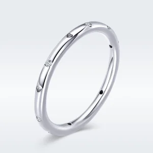 (image for) Pandora Style Silver Contracted Elves Ring - SCR374