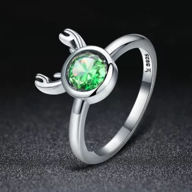 Pandora Style Silver Cute Antlers Ring - SCR244 Pandora Style Silver Cute Antlers Ring - SCR244