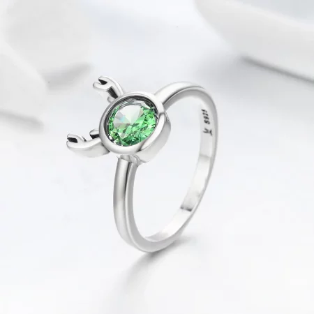 Pandora Style Silver Cute Antlers Ring - SCR244
