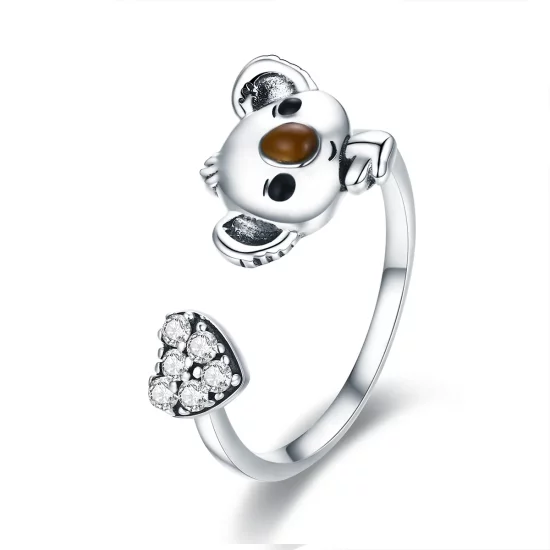 Pandora Style Silver Cute Fairy Ring - SCR355