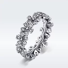 Pandora Style Silver Daisy Flower Ring - SCR397 Pandora Style Silver Daisy Flower Ring - SCR397