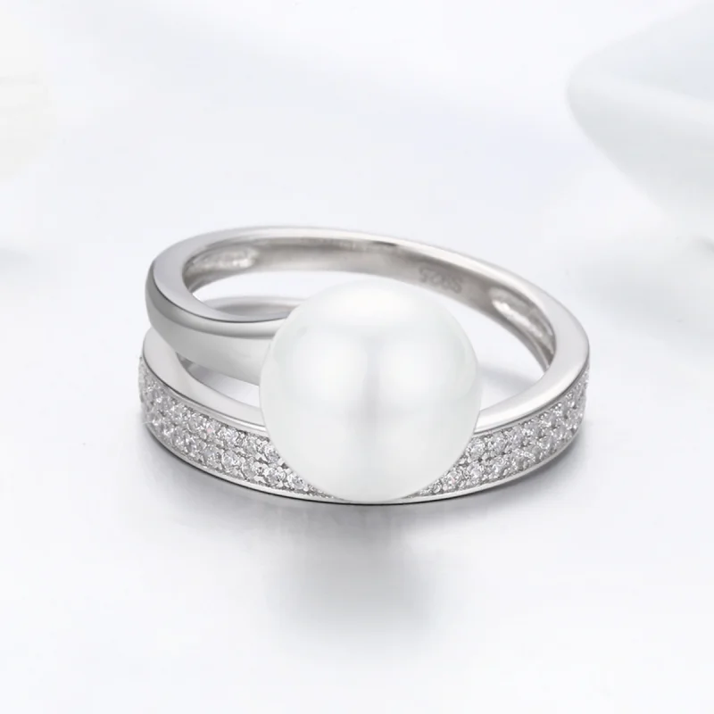 (image for) Pandora Style Silver Declaration of Grace Ring - SCR231 - View 6
